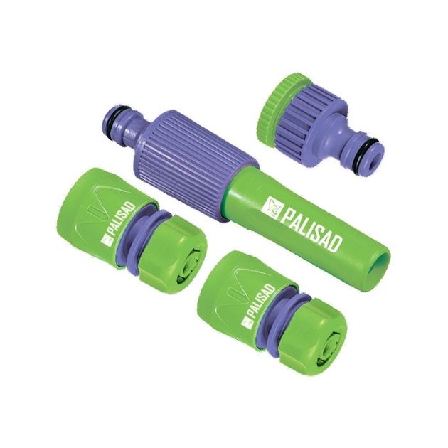 Набор для подключения шланга 1/2" с распылителем PALISAD (65176P), фото  | SNABZHENIE.com.ua
