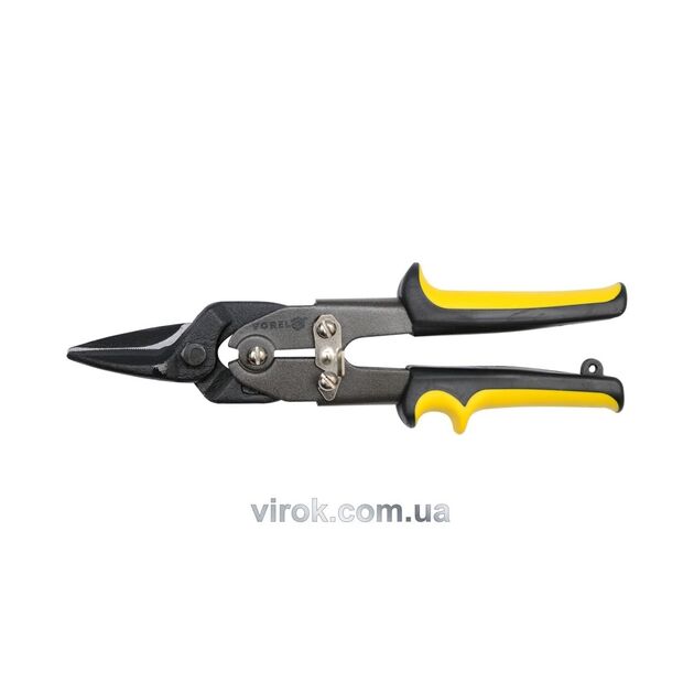 Ножиці по металу прямі VOREL : Cr-Ni, L= 250 мм [6/36], фото  | SNABZHENIE.com.ua