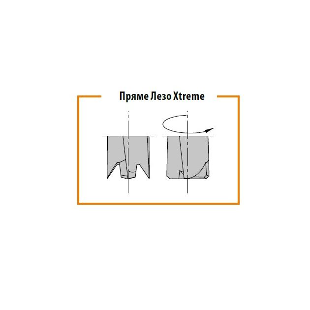 Сверло присадочное левое 5x30x70 мм, посадочное 10 мм CMT (311.050.72), фото , изображение 3 | SNABZHENIE.com.ua