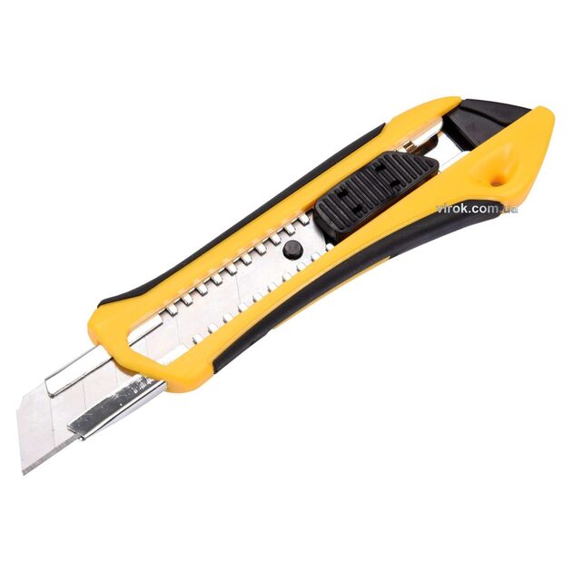 Ніж VOREL з висувним лезом, 18 мм, відломні сегменти [12/144], фото  | SNABZHENIE.com.ua