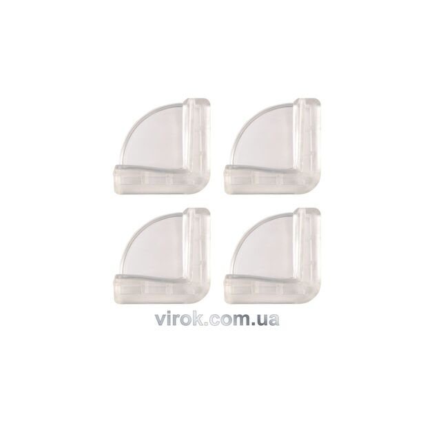 Накладка захисна VOREL плоска для кутів меблів, Набір 4 шт. [12/144], фото  | SNABZHENIE.com.ua