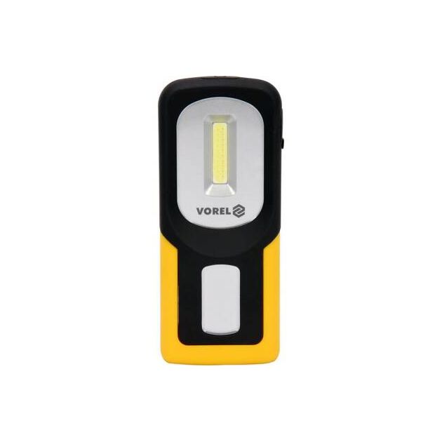 Акумуляторный LED-фонарь VOREL, 3Вт, 100Лм, Li-Ion 3.7В, 5 режимов, фото  | SNABZHENIE.com.ua
