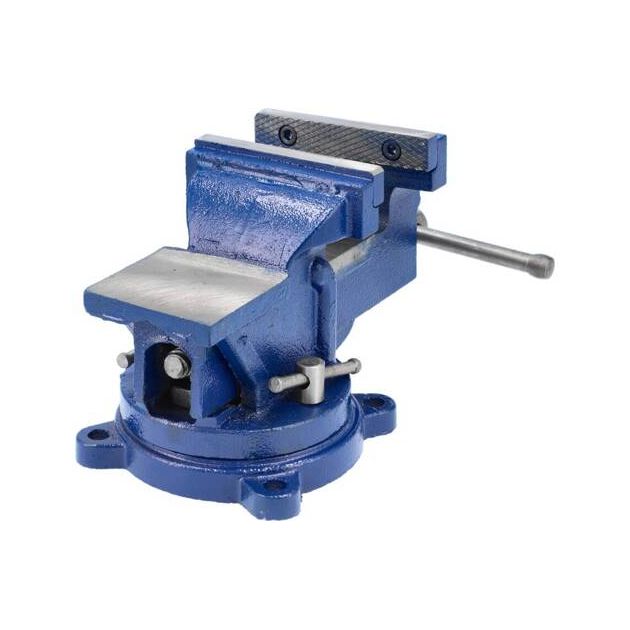 Лещата слесарные поворотные с наковальней VOREL, 150 мм, фото , изображение 7 | SNABZHENIE.com.ua