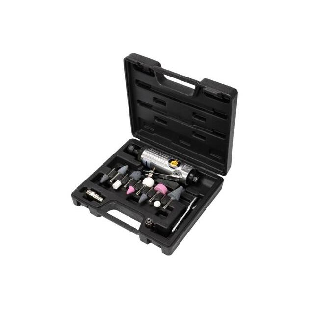 Пневматическая прямая шлифмашина VOREL: Ø 1/4, 10 шт. в наборе, фото , изображение 2 | SNABZHENIE.com.ua Пневматическая прямая шлифмашина VOREL: Ø 1/4, 10 шт. в наборе, фото , изображение 2 | SNABZHENIE.com.ua