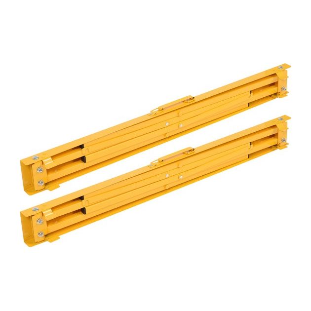 Стійки розкладні сталеві VOREL 100х10х75 см (розкладена), для макс. навантаження - 200 кг./2 2 шт, фото , зображення 6 | SNABZHENIE.com.ua