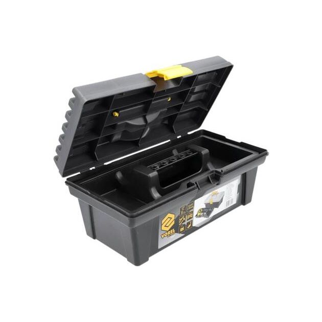 Ящик пластиковий для інструменту VOREL 12", 312x 167x 130 мм [1], фото , зображення 7 | SNABZHENIE.com.ua