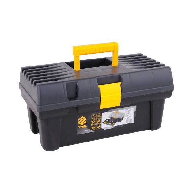 Ящик пластиковий для інструменту VOREL 16", 415x 226x 200 мм [1], фото , зображення 3 | SNABZHENIE.com.ua