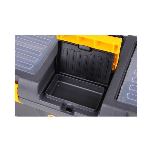 Ящик пластиковый для инструмента VOREL 20, 525x256x246 мм, фото , изображение 15 | SNABZHENIE.com.ua