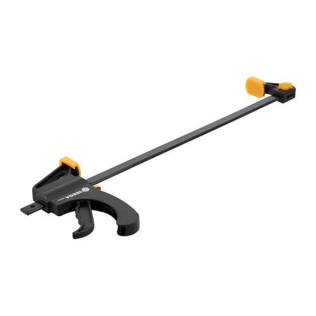 Струбцина VOREL автоматическая пластиковая, 400 мм, фото , изображение 3 | SNABZHENIE.com.ua