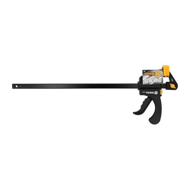 Струбцина VOREL автоматическая пластиковая, 400 мм, фото , изображение 7 | SNABZHENIE.com.ua