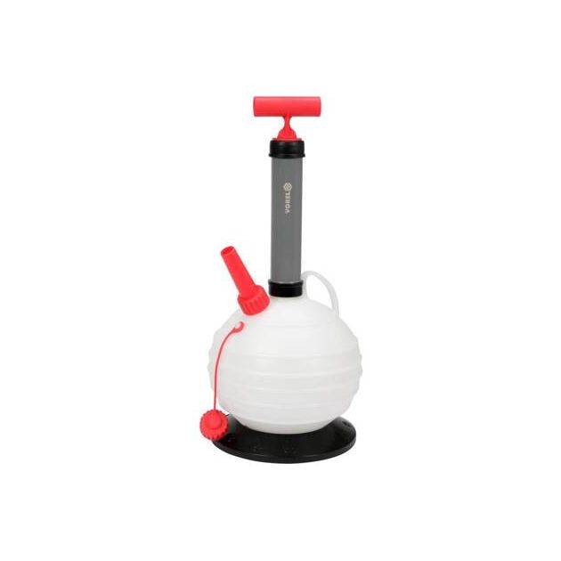 Ручная помпа для откачки масла VOREL, 6 л, 4 трубки, фото , изображение 3 | SNABZHENIE.com.ua