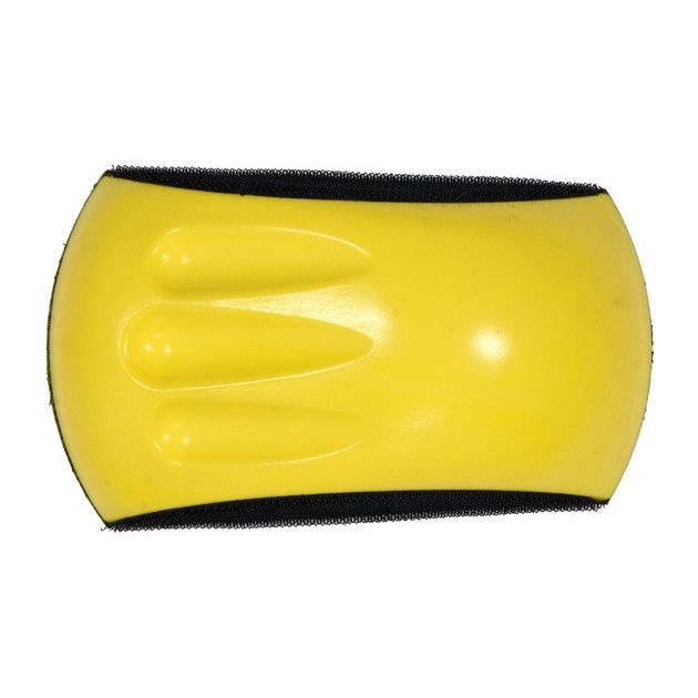 Блок-тримач для шліфування VOREL: 150х 85х 75 мм з платформою-липкою "Велкро" трапецев., фото , изображение 3 | SNABZHENIE.com.ua