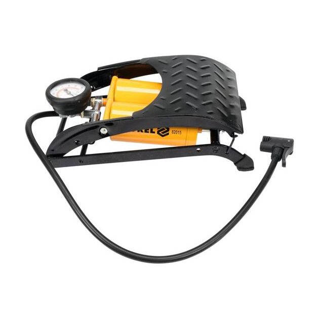 Насос ножний VOREL з манометром до P=7 Bar і 2 циліндрами [6/108], фото , зображення 3 | SNABZHENIE.com.ua