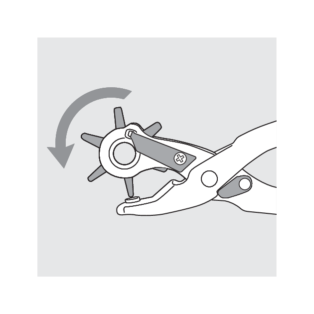 Дирокол ручной VOREL Ø 2.5-5 мм, l=220 мм, фото , изображение 6 | SNABZHENIE.com.ua