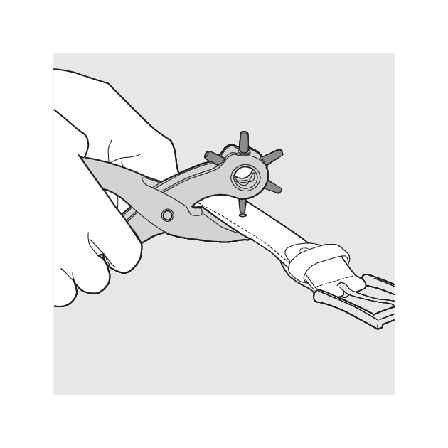 Дирокол ручной VOREL Ø 2.5-5 мм, l=220 мм, фото , изображение 9 | SNABZHENIE.com.ua