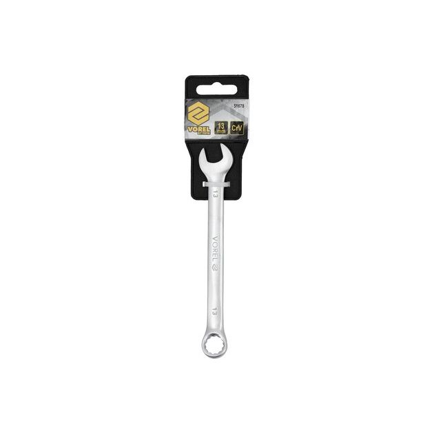 Ключ ріжково-накидний VOREL Cr-V М 13 мм [20/200], фото , изображение 5 | SNABZHENIE.com.ua