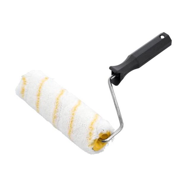 Валик в зборі поліамідовий VOREL: L= 18 см, тримач Ø= 6 мм, фото , зображення 2 | SNABZHENIE.com.ua