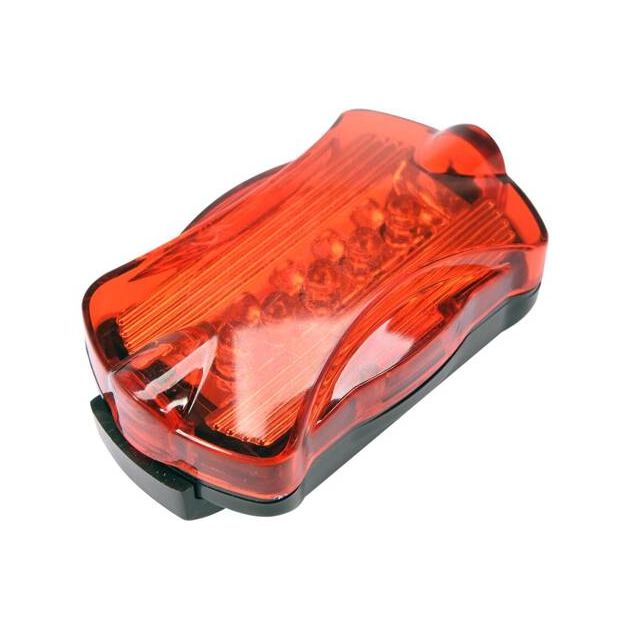 Ліхтар до велосипеду світлодіодний і задній габаритн. VOREL: 3Вт, 150lm, живл.-3ААА і 2ААА батар[12], фото , зображення 2 | SNABZHENIE.com.ua