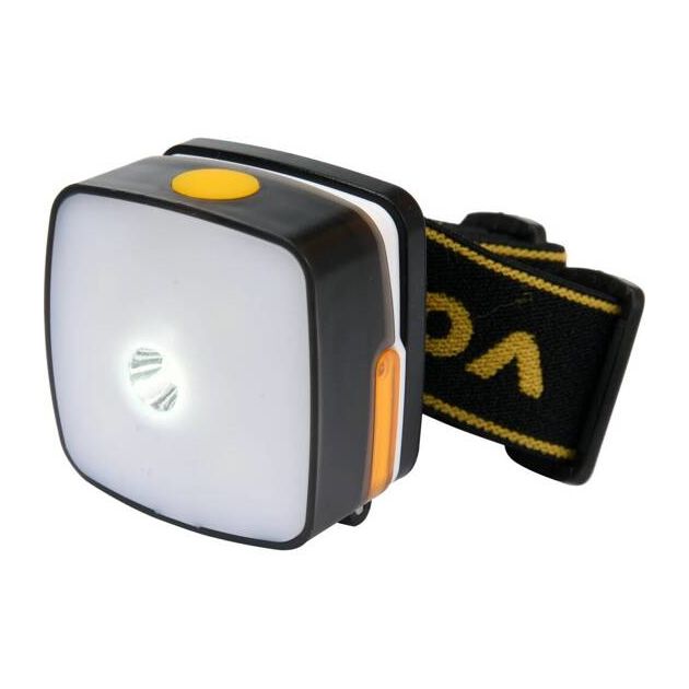 Акумуляторный светодиодный фонарь на лоб VOREL, 3Вт, 3 режима, 130+160 lm, фото , изображение 3 | SNABZHENIE.com.ua