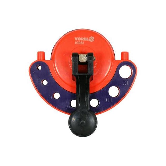 Шаблон для свердління в плитці VOREL: зі свердлами Ø 4- 12 мм, l= 55 мм і присоскою [12/36], фото , изображение 2 | SNABZHENIE.com.ua