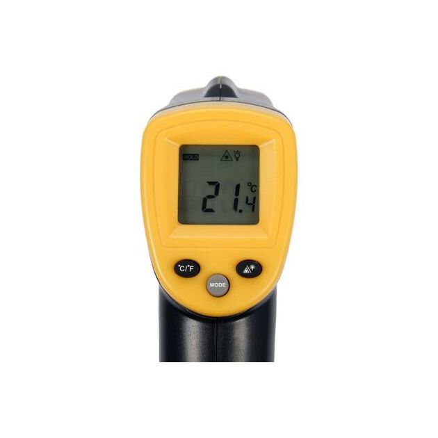 Пірометр безконтактний VOREL : t -50°- +380°С [20/80], фото , зображення 8 | SNABZHENIE.com.ua
