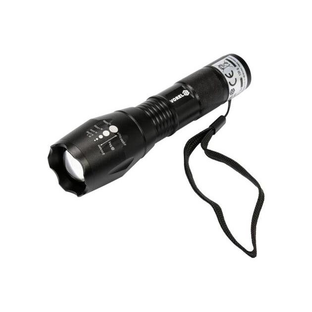 Ліхтар VOREL CREE XP-E, 5 Вт, 3 режими, 280lm, 3xAAA, Ø40мм, l=135мм, фото , изображение 3 | SNABZHENIE.com.ua Ліхтар VOREL CREE XP-E, 5 Вт, 3 режими, 280lm, 3xAAA, Ø40мм, l=135мм, фото , изображение 3 | SNABZHENIE.com.ua