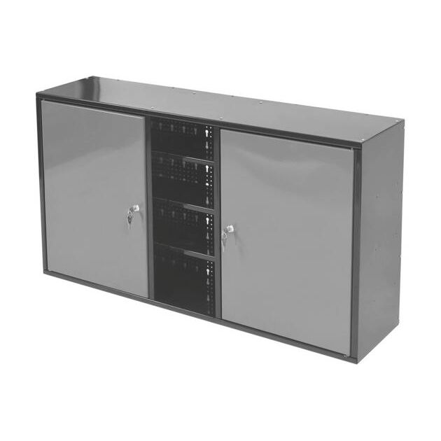 Шафа настінна VOREL для майстерні, 1125x265x630 мм, лакована бляха, фото , изображение 3 | SNABZHENIE.com.ua Шафа настінна VOREL для майстерні, 1125x265x630 мм, лакована бляха, фото , изображение 3 | SNABZHENIE.com.ua