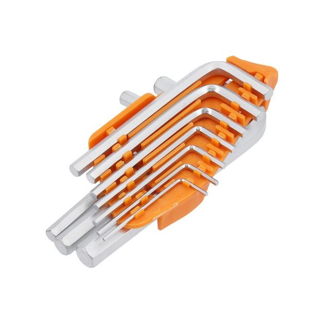 Ключі 6-гранні L-подібні VOREL: М1,5-10. Cr-V. Набір 10 шт., фото , зображення 6 | SNABZHENIE.com.ua