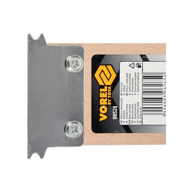 Щетка для гриля TAMPICO VOREL, 305 мм, со скребком 71x33 мм, фото , изображение 4 | SNABZHENIE.com.ua