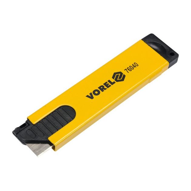 Ніж безпечний VOREL 104x25x7 мм, лезо 40x20 мм, фото , зображення 4 | SNABZHENIE.com.ua