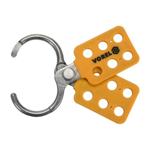 Затискач пружинний алюмінієвий VOREL Ø6 x 48 мм для 6 замків Ø≤ 10 мм, фото , изображение 2 | SNABZHENIE.com.ua