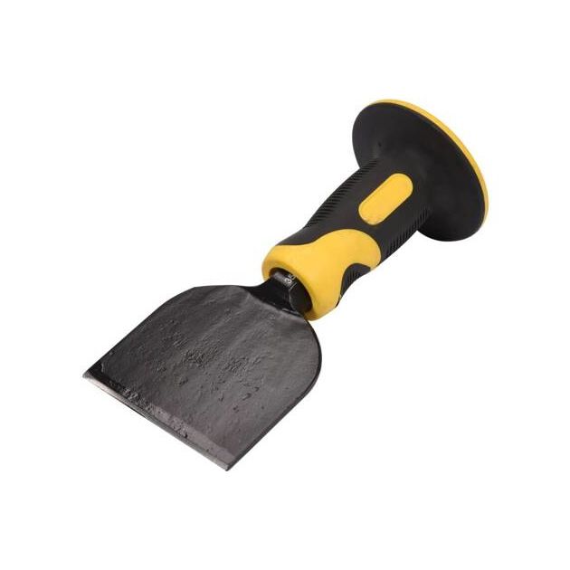 Зубило муляра VOREL 215х 25х 100 мм захистною ручкою [6/36], фото , зображення 3 | SNABZHENIE.com.ua