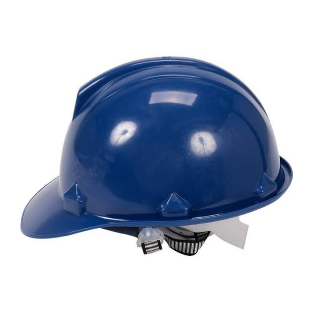 Каска защитная VOREL синяя из HDPE, фото , изображение 3 | SNABZHENIE.com.ua