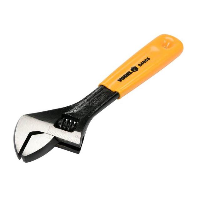 Ключ розвідний VOREL 150 мм з прогумованим руків'ям, фото , зображення 2 | SNABZHENIE.com.ua Ключ розвідний VOREL 150 мм з прогумованим руків'ям, фото , зображення 2 | SNABZHENIE.com.ua