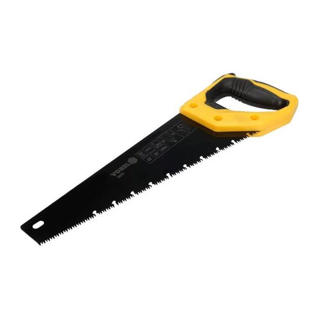 Ножівка по дереву VOREL l= 350 мм, t= 0.9 мм, фосфатоване покриття, 9 зубів/1" [12/48], фото , зображення 2 | SNABZHENIE.com.ua