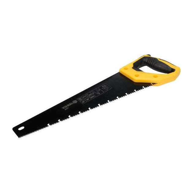 Ножовка по дереву VOREL 400 мм, фосфатированное покрытие, 9 зубьев, фото , изображение 2 | SNABZHENIE.com.ua