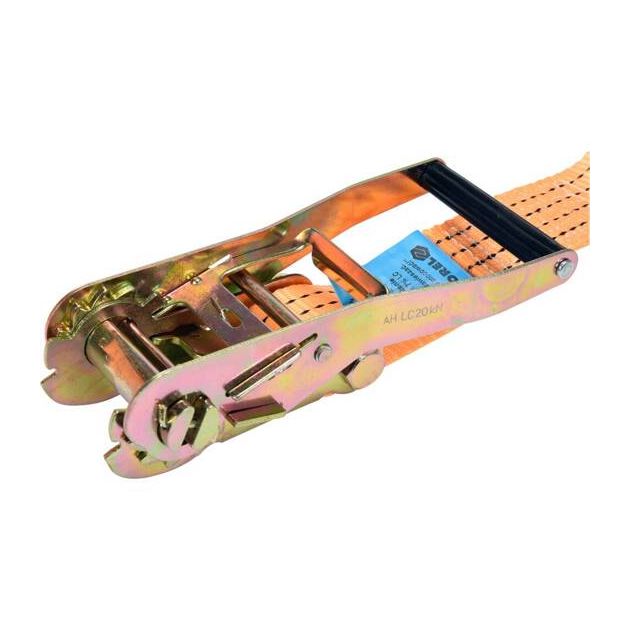 Пас для кріплення багажу з тріщаткою VOREL : сила натягу- 2000/4000 daN, 10 м х 50 мм [6], фото , зображення 3 | SNABZHENIE.com.ua