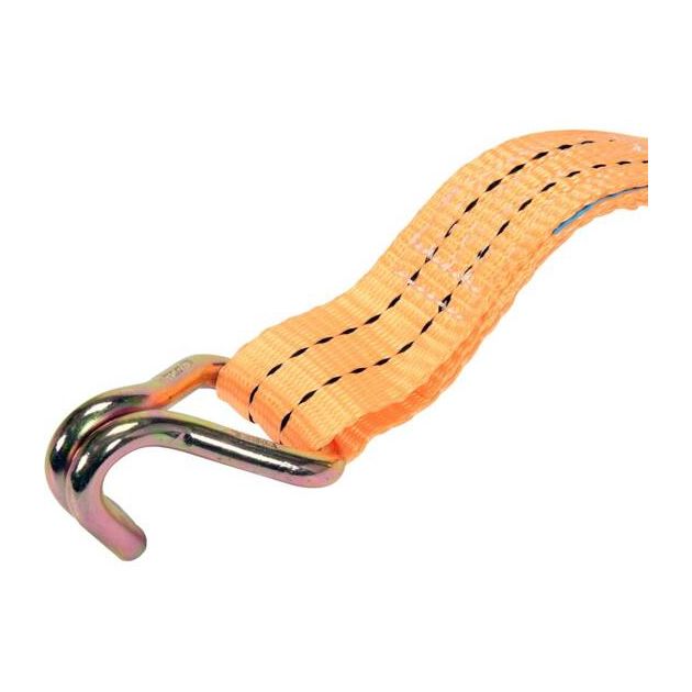 Пас для кріплення багажу з тріщаткою VOREL : сила натягу- 2000/4000 daN, 10 м х 50 мм [6], фото , зображення 9 | SNABZHENIE.com.ua