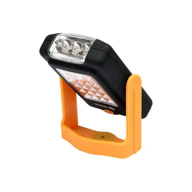 Ліхтар діодний Vorel настільний на шарнірах 20+3, батарейковий 3ААА, фото , изображение 3 | SNABZHENIE.com.ua