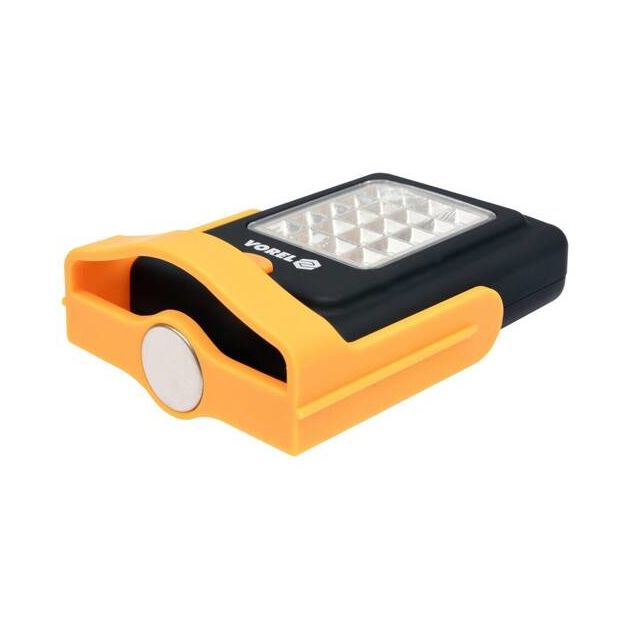 Ліхтар діодний Vorel настільний на шарнірах 20+3, батарейковий 3ААА, фото , изображение 4 | SNABZHENIE.com.ua