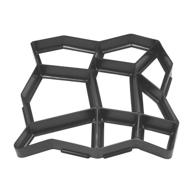 Форма для бруківки VOREL 430х425х40 мм, поліпропілен [10/80], фото , изображение 3 | SNABZHENIE.com.ua