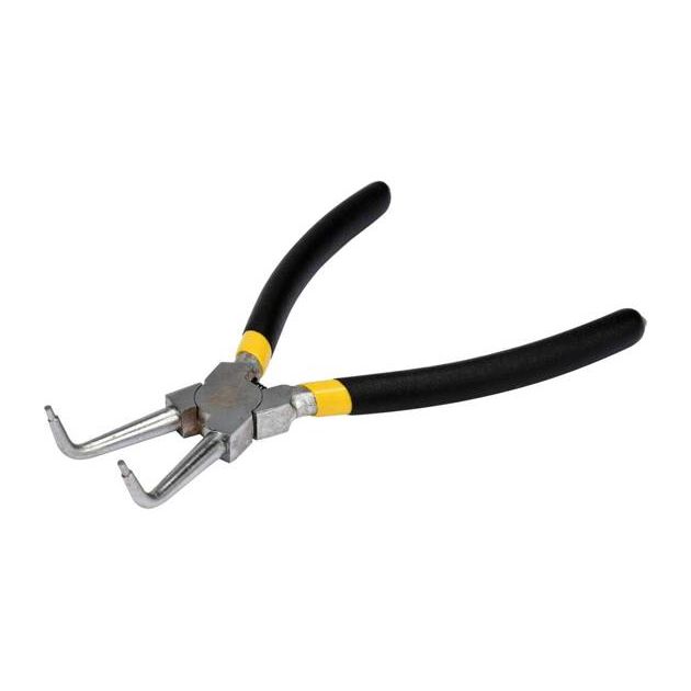 Знімач стопорних кілець VOREL вигнутий, L=180 мм, зжим, фото , изображение 6 | SNABZHENIE.com.ua