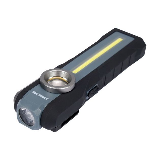 Ліхтар діодний Vorel акумуляторний настільний з 3 режимами, 3,7 В, 1,5 АГод, на шарнірах, 300/300/210 Lm, фото , зображення 2 | SNABZHENIE.com.ua