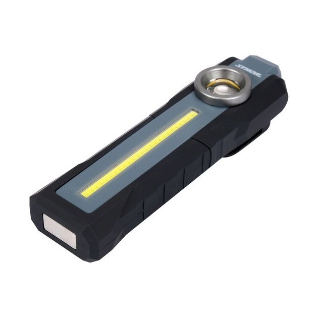 Ліхтар діодний Vorel акумуляторний настільний з 3 режимами, 3,7 В, 1,5 АГод, на шарнірах, 300/300/210 Lm, фото , зображення 3 | SNABZHENIE.com.ua