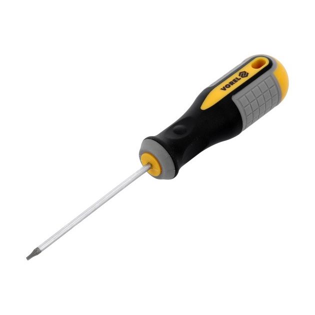 Викрутка зіркова VOREL : TORX-Security Т6 х 75 мм. CrV [12/96/384], фото , зображення 3 | SNABZHENIE.com.ua