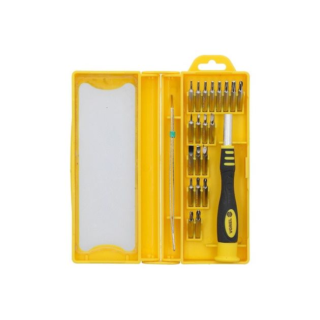 Набор отверток VOREL для точных работ, 22 насадки, фото , изображение 3 | SNABZHENIE.com.ua