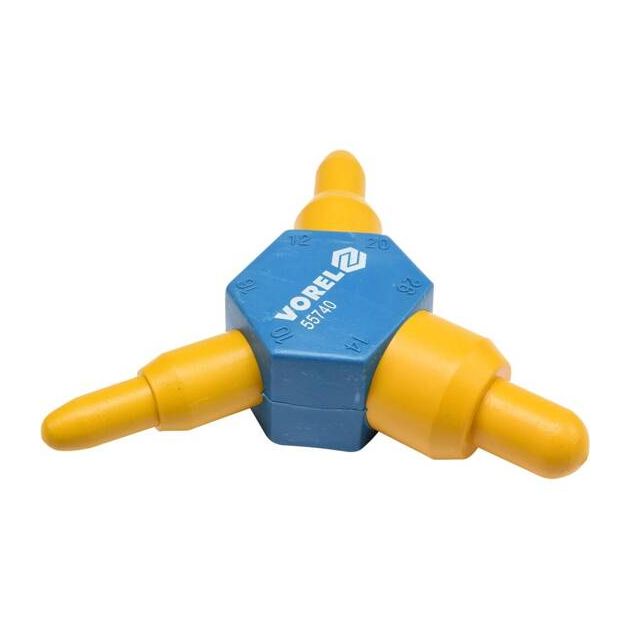 Калибратор для труб PEX-AL-PEX VOREL Ø 10x16/12x20/14x26 мм [300], фото , изображение 6 | SNABZHENIE.com.ua