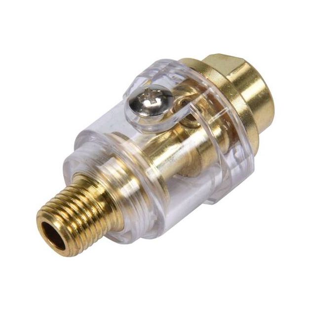 Маслянка для пневмоінструментів лінійна VOREL : 5 мл, 0.8 МПа, 1/4" [20/100], фото , зображення 3 | SNABZHENIE.com.ua