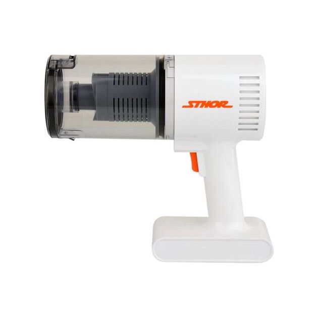 Порохотяг автомобільний акумул. STHOR: Li-Ion 11 В 2.6 Агод, 100 Вт, фільтр HEPA +насадки +сумка [9], фото , зображення 2 | SNABZHENIE.com.ua