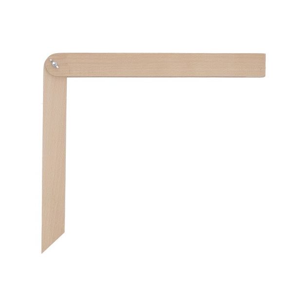 Кутомір регулюючий VOREL : L= 400 мм, дерев'яний [60], фото , зображення 3 | SNABZHENIE.com.ua